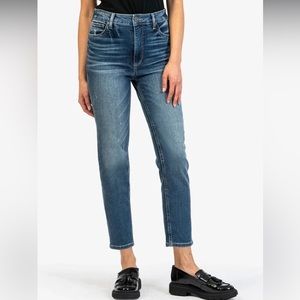 NWT - Kut from the Kloth - Naomi High Rise Fab Ab Girlfriend Straight Leg, 2L